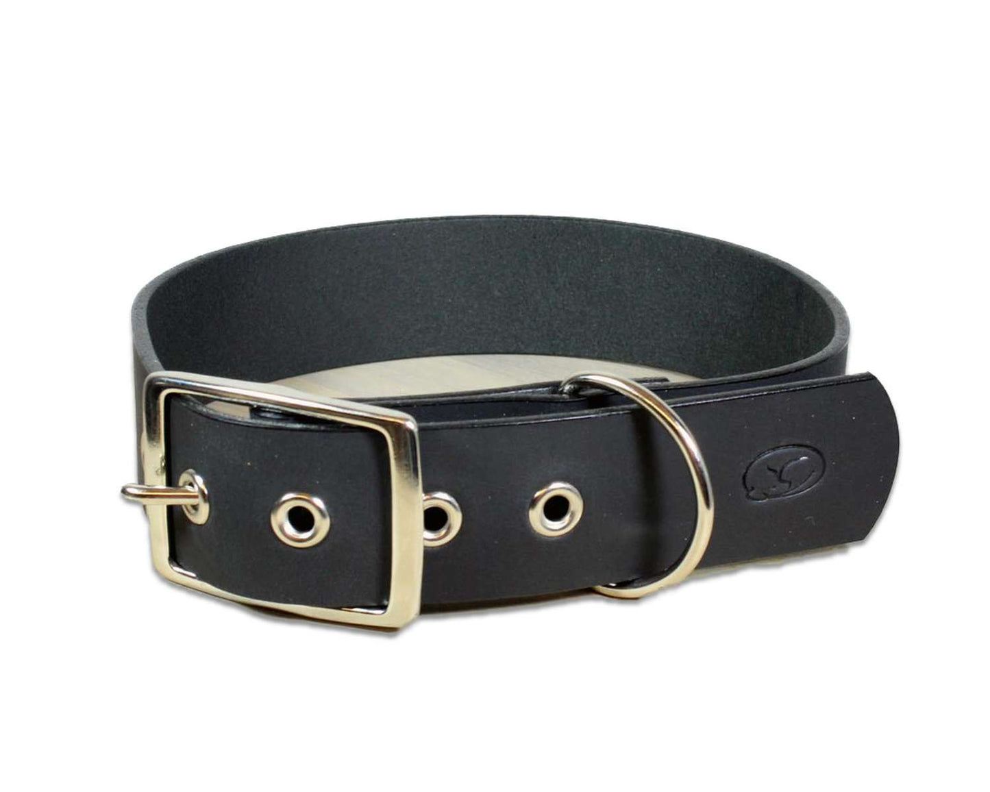 Big Dog 1.5" Full Grain Leather Dog Collar