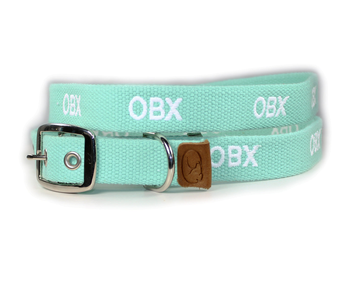 OBX Outer Banks Embroidered Dog Collar