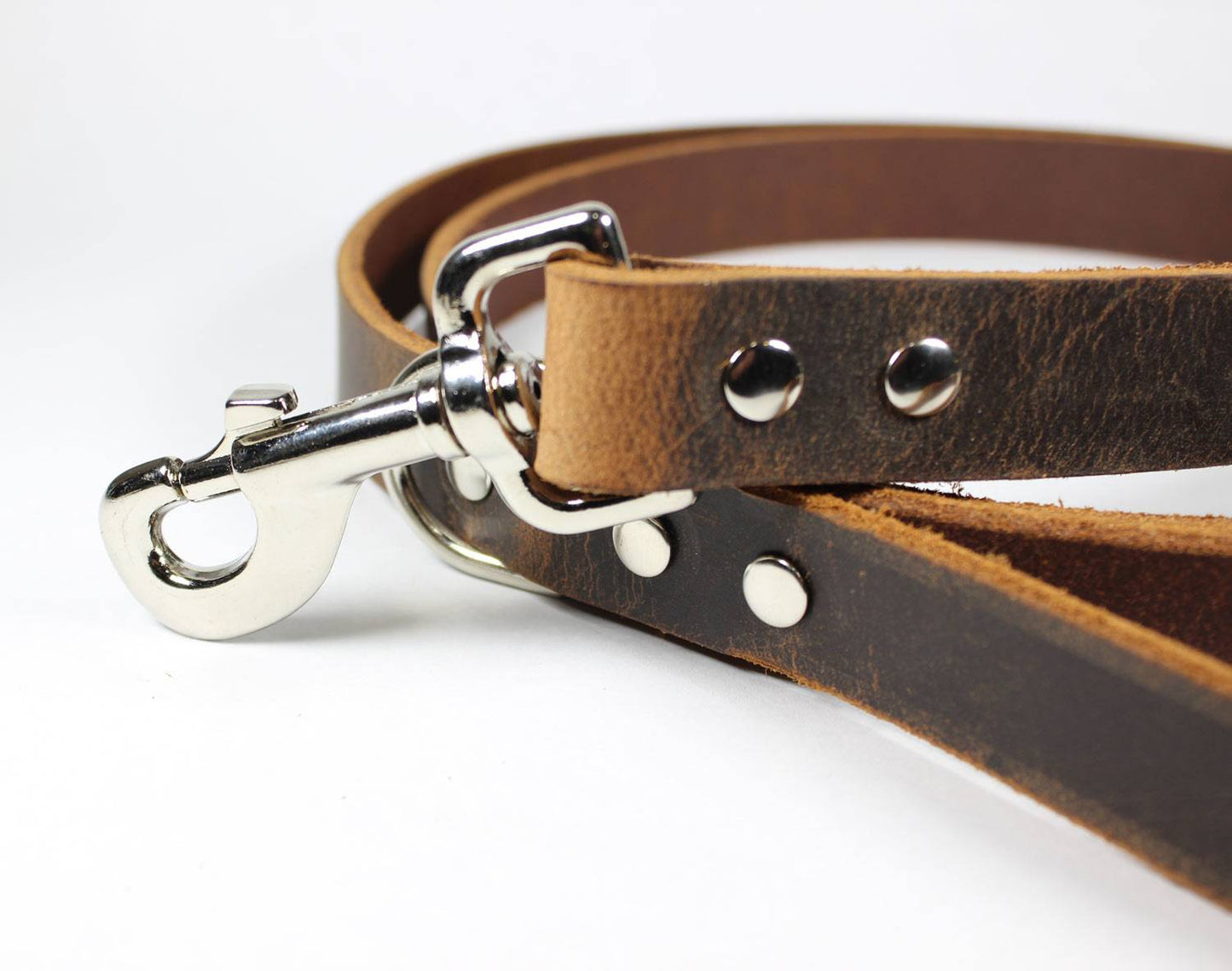 Thick Leather Dog Leash