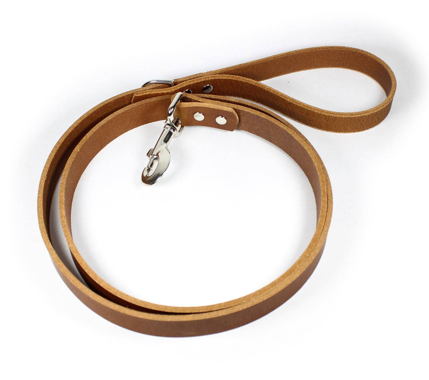 Thick Leather Dog Leash