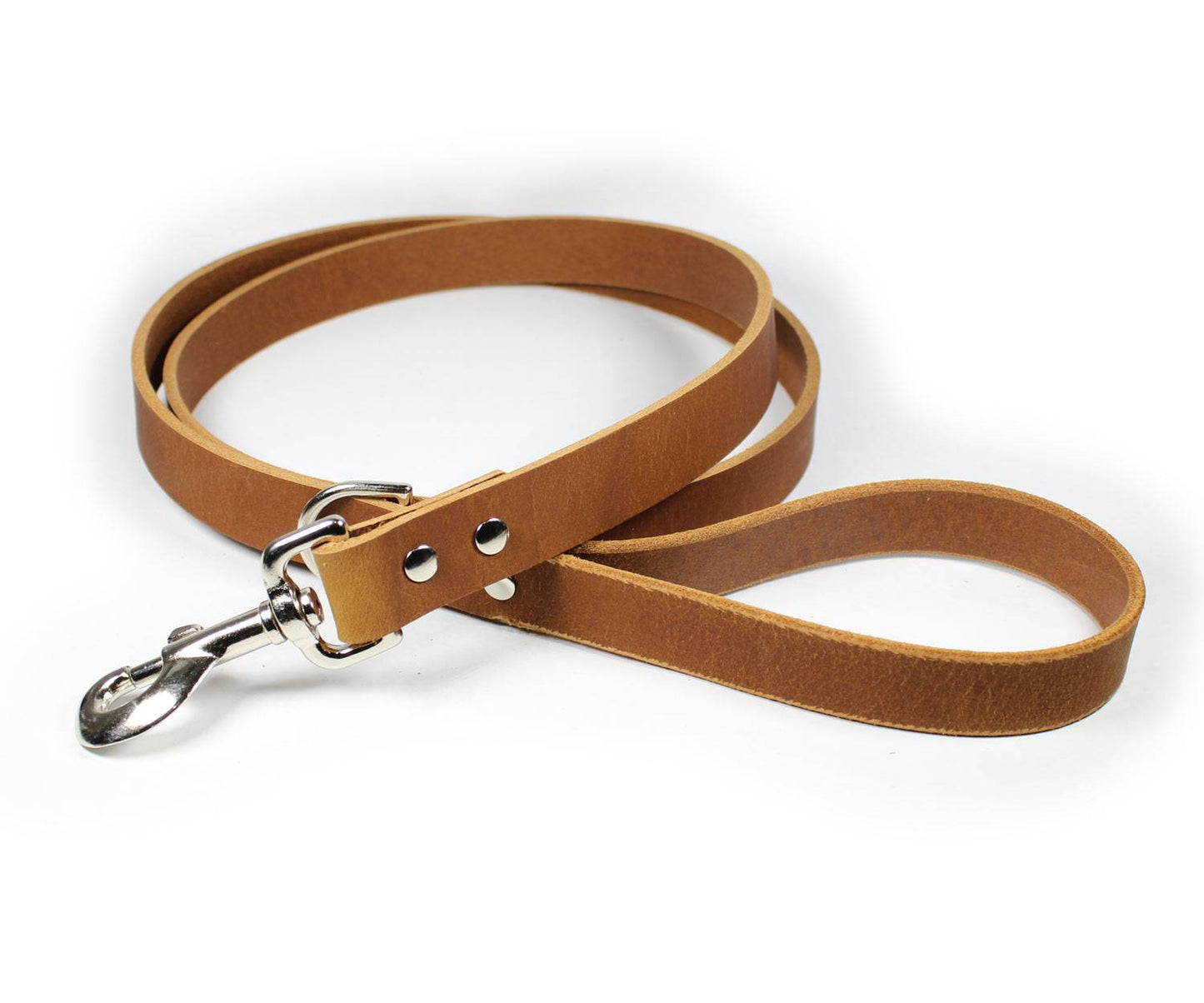 Thick Leather Dog Leash