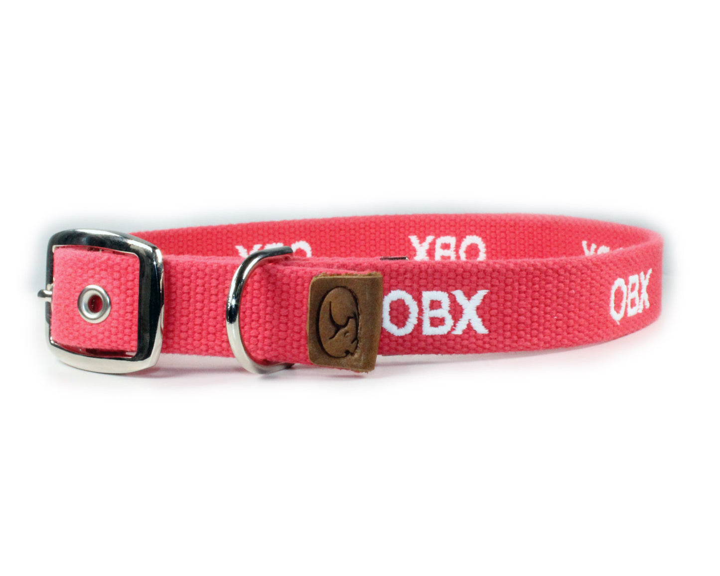 OBX Outer Banks Embroidered Dog Collar