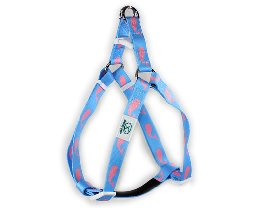 Whale Adjustable Step-In Dog Harness